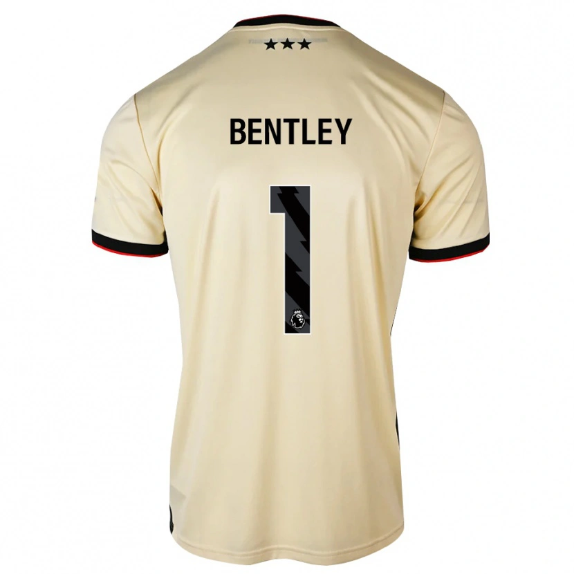 Danxen Homme Maillot Josh Bentley #1 Chiffon De Citron Noir Rouge Tenues Extérieur 2026/27 T-Shirt