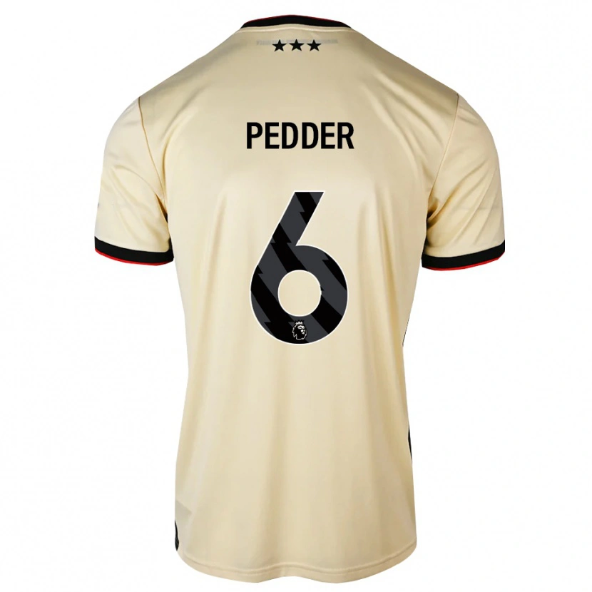 Danxen Homme Maillot Indiana Pedder #6 Chiffon De Citron Noir Rouge Tenues Extérieur 2026/27 T-Shirt