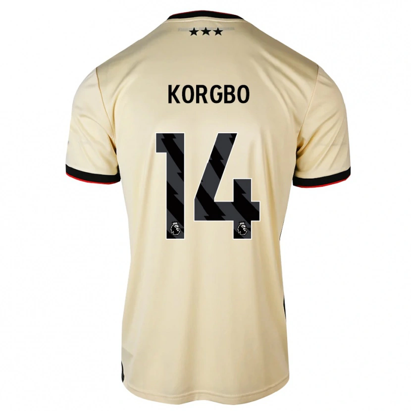Danxen Homme Maillot Kelvin Korgbo #14 Chiffon De Citron Noir Rouge Tenues Extérieur 2026/27 T-Shirt