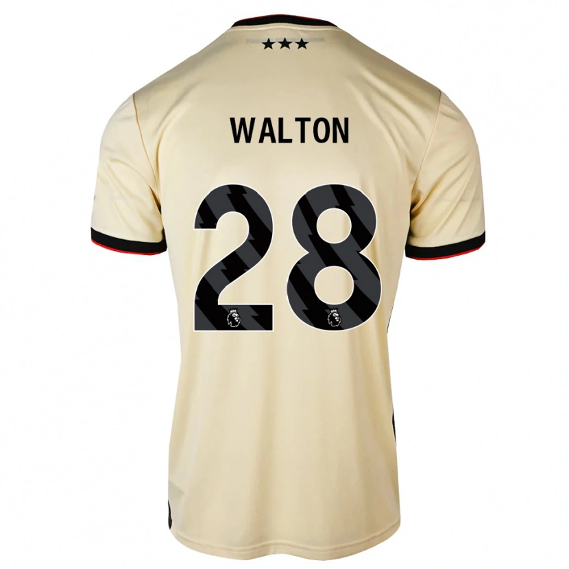 Danxen Homme Maillot Christian Walton #28 Chiffon De Citron Noir Rouge Tenues Extérieur 2026/27 T-Shirt
