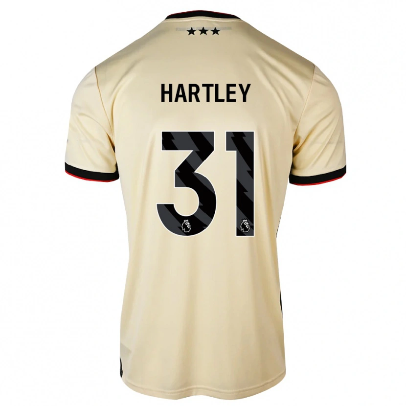 Danxen Homme Maillot Laura Hartley #31 Chiffon De Citron Noir Rouge Tenues Extérieur 2026/27 T-Shirt