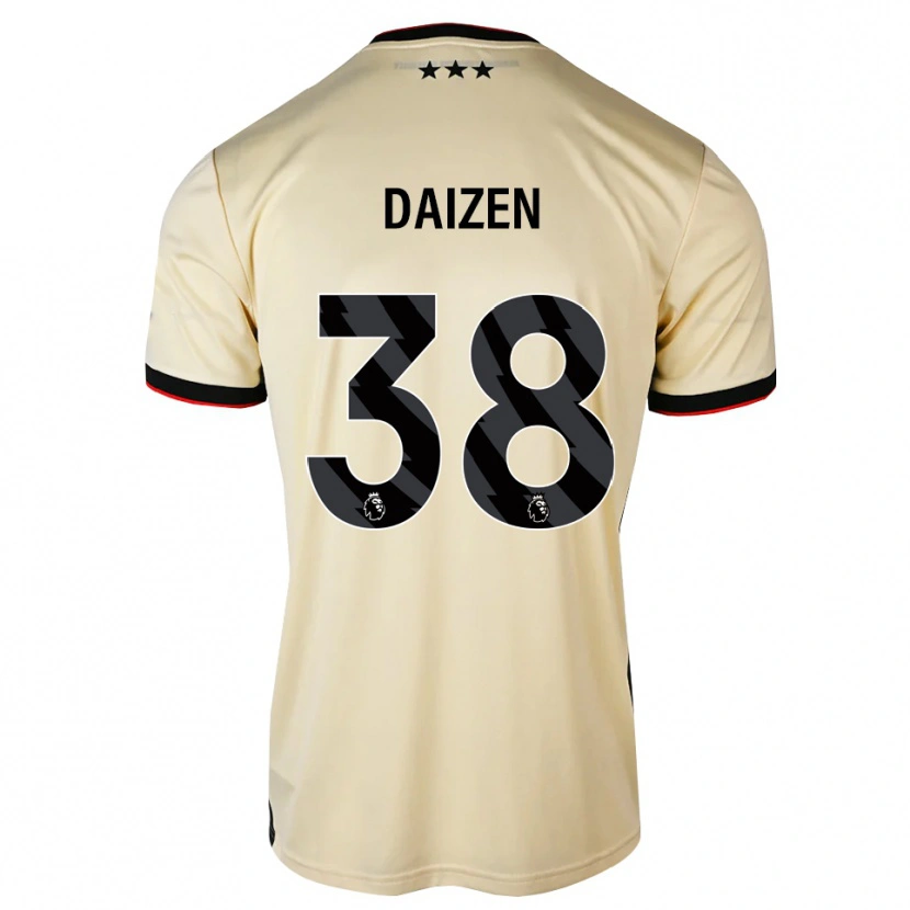 Danxen Homme Maillot Daizen Maeda #38 Chiffon De Citron Noir Rouge Tenues Extérieur 2026/27 T-Shirt