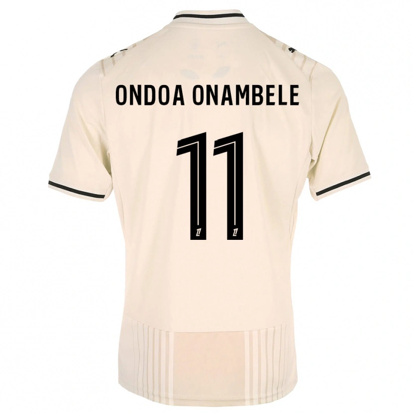Danxen Homme Maillot Fred Ondoa Onambele #11 Dentelle Ancienne Noir Blanc Antique Tenues Extérieur 2026/27 T-Shirt