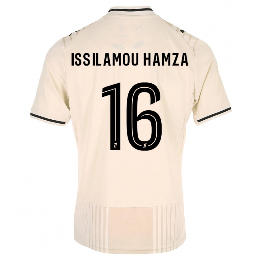 Danxen Homme Maillot Fayyad Issilamou Hamza #16 Dentelle Ancienne Noir Blanc Antique Tenues Extérieur 2026/27 T-Shirt