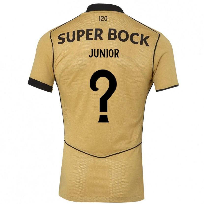 Danxen Homme Maillot Marlon Junior #0 Goldenrod Noir Tenues Extérieur 2026/27 T-Shirt