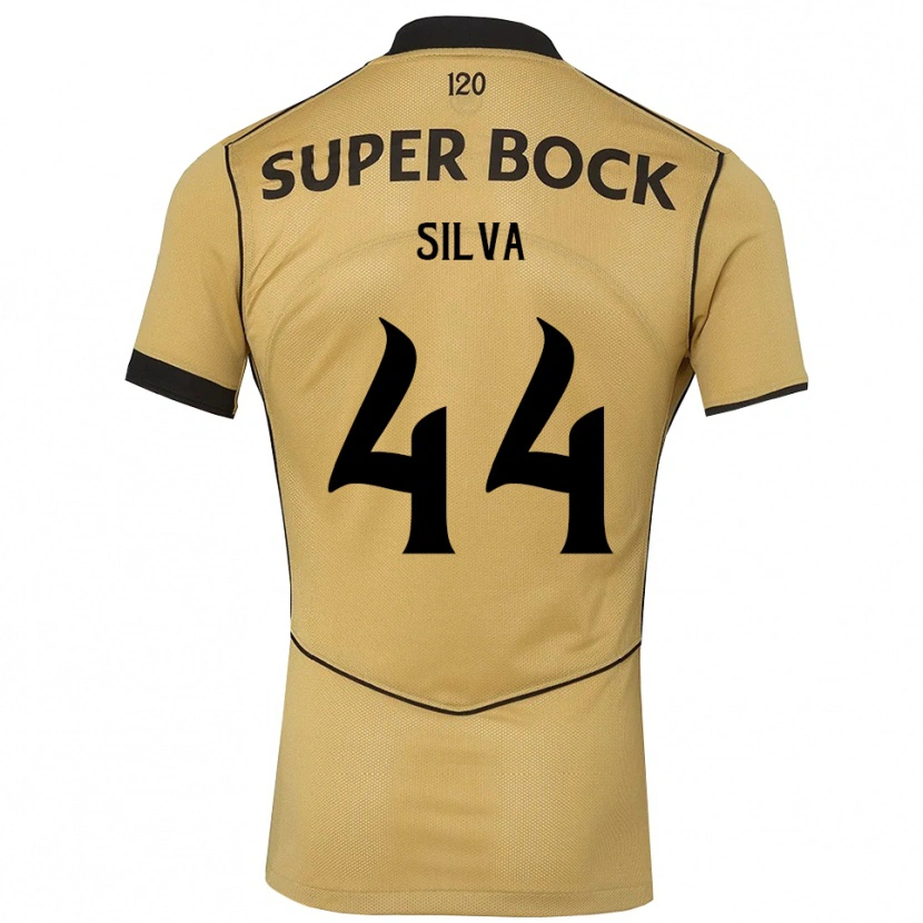 Danxen Homme Maillot Pedro Silva #44 Goldenrod Noir Tenues Extérieur 2026/27 T-Shirt