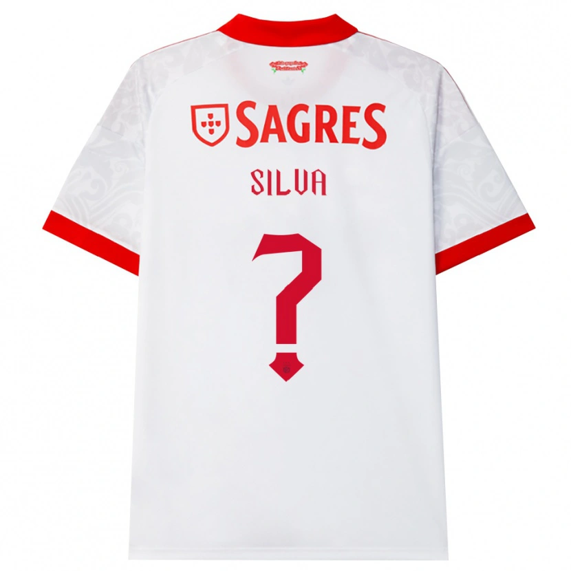 Danxen Homme Maillot Cassiano Silva #0 Blanc Rouge Jaune Tenues Extérieur 2026/27 T-Shirt