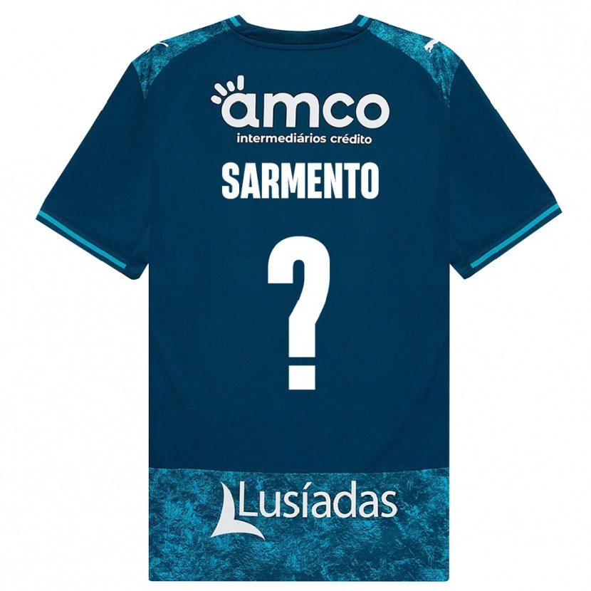 Danxen Homme Maillot Bernardo Sarmento #0 Darkslategray Mediumturquoise Tenues Extérieur 2026/27 T-Shirt