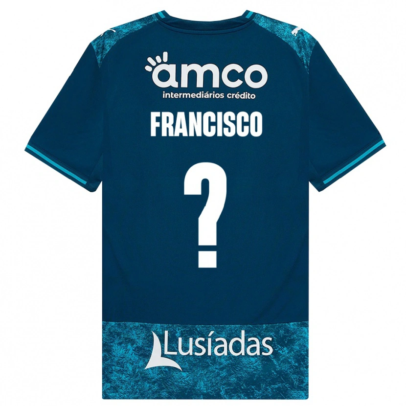 Danxen Homme Maillot Martim Francisco #0 Darkslategray Mediumturquoise Tenues Extérieur 2026/27 T-Shirt