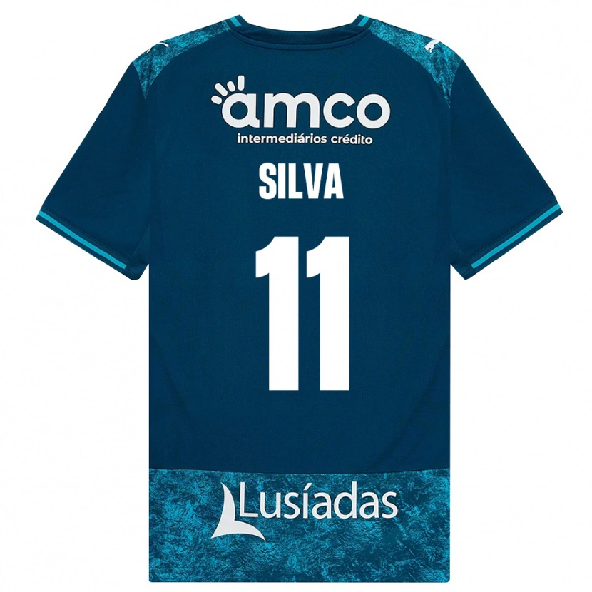 Danxen Homme Maillot Gabriel Silva #11 Darkslategray Mediumturquoise Tenues Extérieur 2026/27 T-Shirt