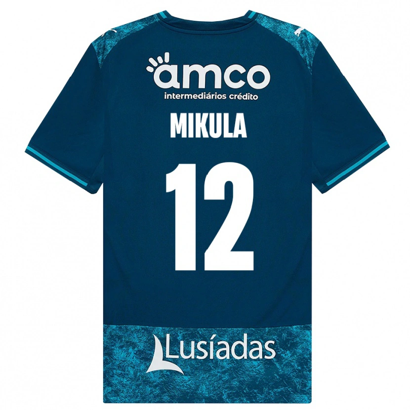 Danxen Homme Maillot Matviy Mikula #12 Darkslategray Mediumturquoise Tenues Extérieur 2026/27 T-Shirt