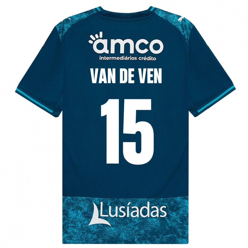 Danxen Homme Maillot Zoï Van De Ven #15 Darkslategray Mediumturquoise Tenues Extérieur 2026/27 T-Shirt