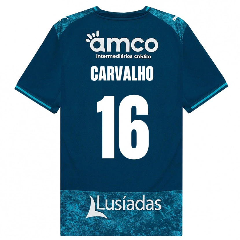 Danxen Homme Maillot Alexandre Carvalho #16 Darkslategray Mediumturquoise Tenues Extérieur 2026/27 T-Shirt