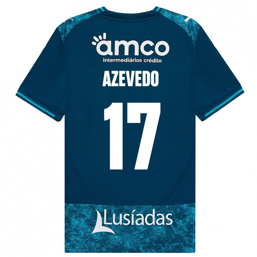 Danxen Homme Maillot Mariana Azevedo #17 Darkslategray Mediumturquoise Tenues Extérieur 2026/27 T-Shirt