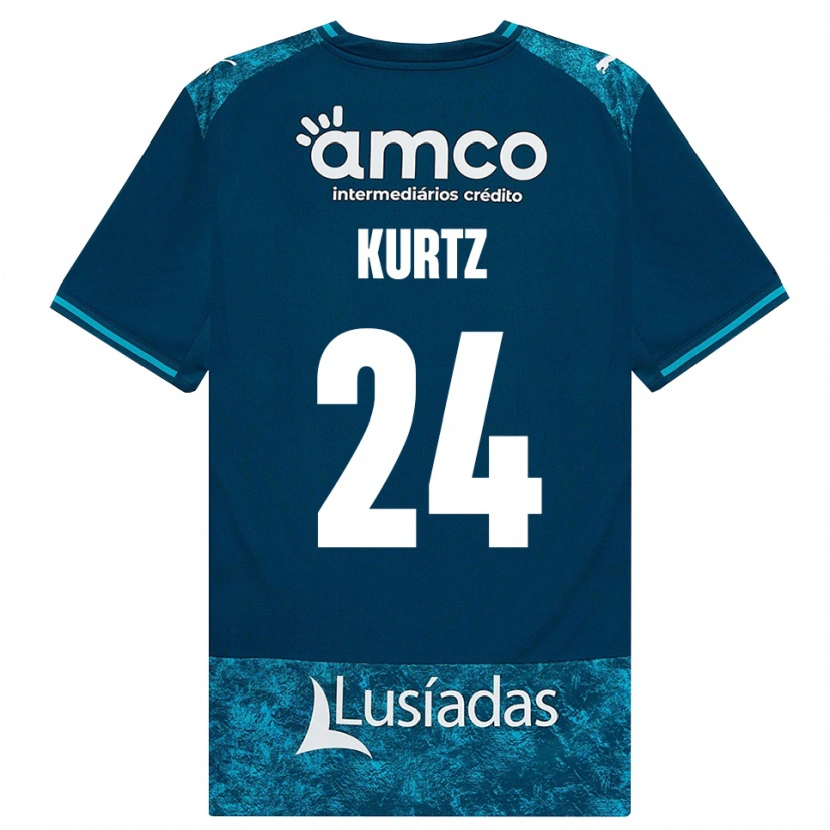 Danxen Homme Maillot Linus Kurtz #24 Darkslategray Mediumturquoise Tenues Extérieur 2026/27 T-Shirt