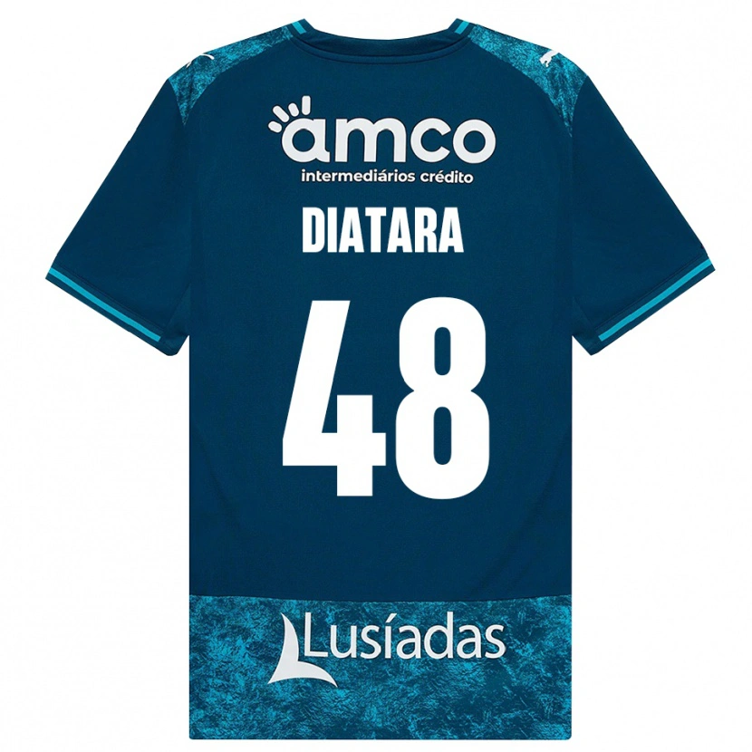 Danxen Homme Maillot Samba Diatara #48 Darkslategray Mediumturquoise Tenues Extérieur 2026/27 T-Shirt