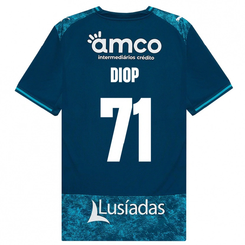 Danxen Homme Maillot Mamadou Diop #71 Darkslategray Mediumturquoise Tenues Extérieur 2026/27 T-Shirt