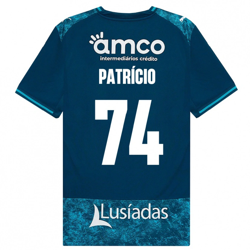 Danxen Homme Maillot Nuno Patrício #74 Darkslategray Mediumturquoise Tenues Extérieur 2026/27 T-Shirt