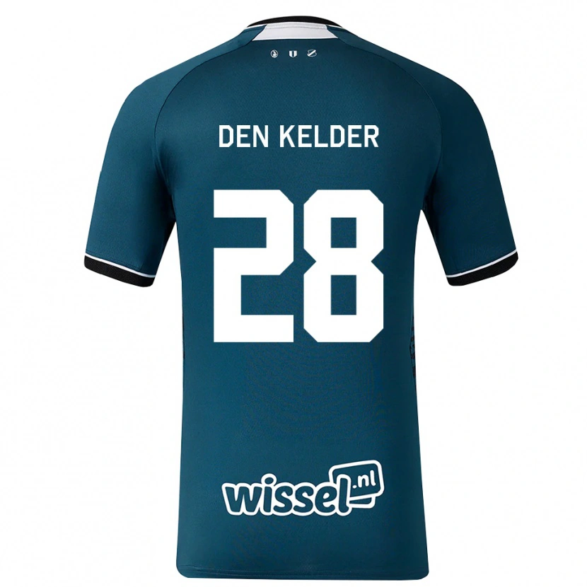 Danxen Homme Maillot Gera Op Den Kelder #28 Darkslategray Blanc Tenues Extérieur 2026/27 T-Shirt