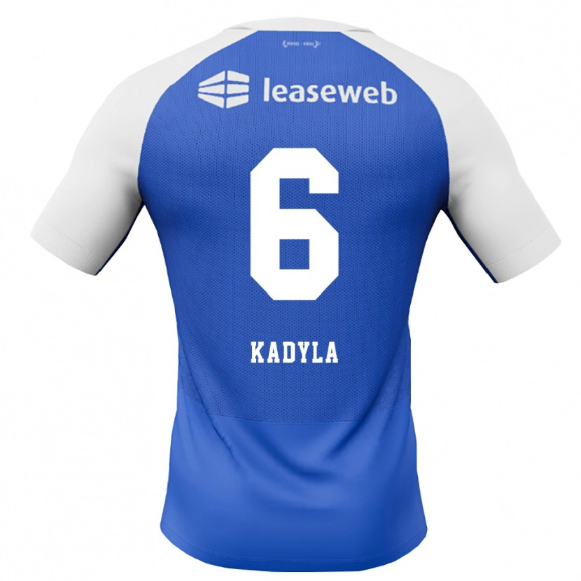 Danxen Homme Maillot Milo Kadyla #6 Dodgerblue Rouge Blanc Tenues Extérieur 2026/27 T-Shirt