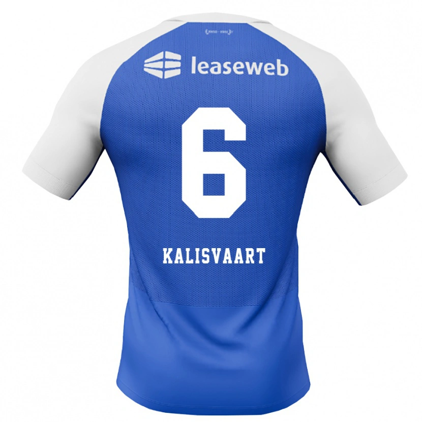 Danxen Homme Maillot Job Kalisvaart #6 Dodgerblue Rouge Blanc Tenues Extérieur 2026/27 T-Shirt