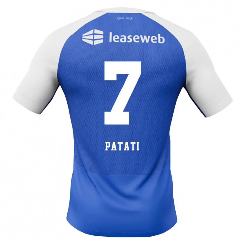 Danxen Homme Maillot Weslley Patati #7 Dodgerblue Rouge Blanc Tenues Extérieur 2026/27 T-Shirt