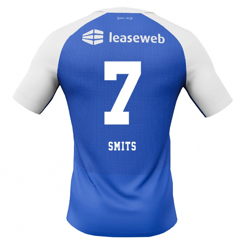 Danxen Homme Maillot Anthony Smits #7 Dodgerblue Rouge Blanc Tenues Extérieur 2026/27 T-Shirt