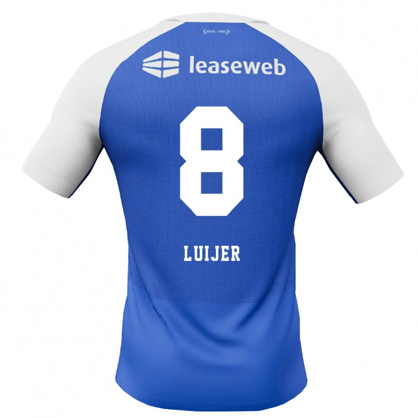 Danxen Homme Maillot Rick Luijer #8 Dodgerblue Rouge Blanc Tenues Extérieur 2026/27 T-Shirt