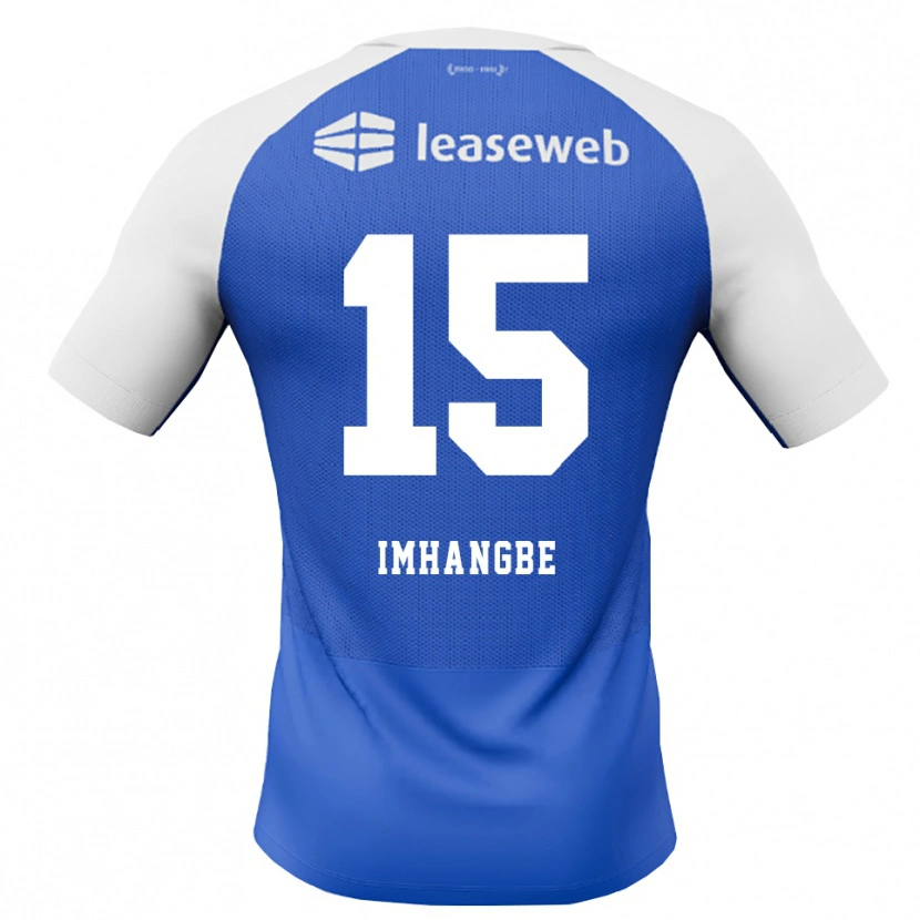 Danxen Homme Maillot Amani Imhangbe #15 Dodgerblue Rouge Blanc Tenues Extérieur 2026/27 T-Shirt