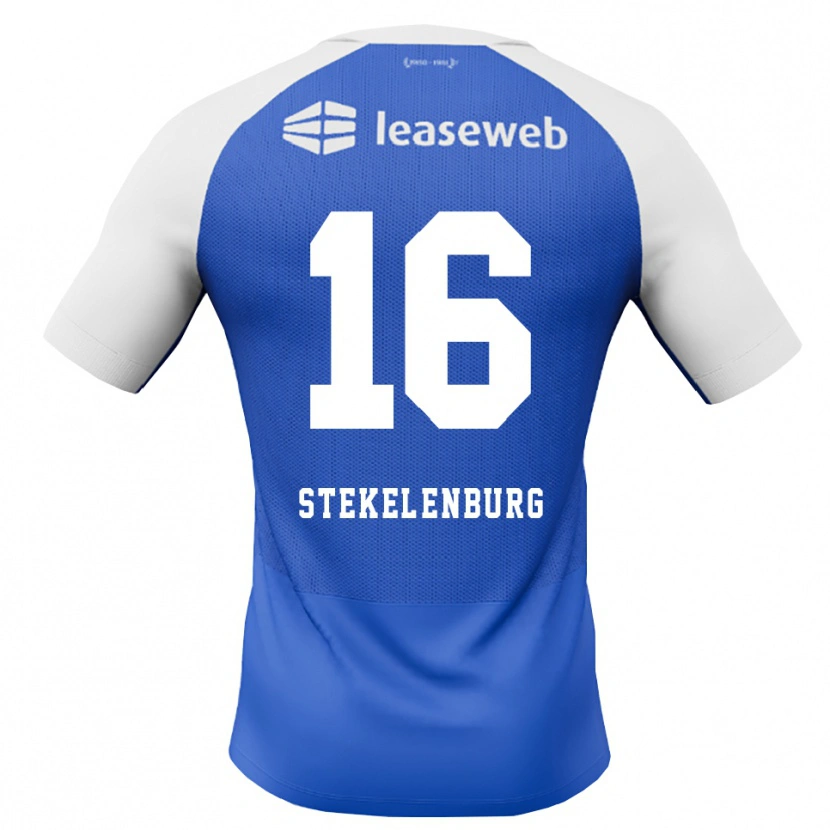 Danxen Homme Maillot Sem Stekelenburg #16 Dodgerblue Rouge Blanc Tenues Extérieur 2026/27 T-Shirt
