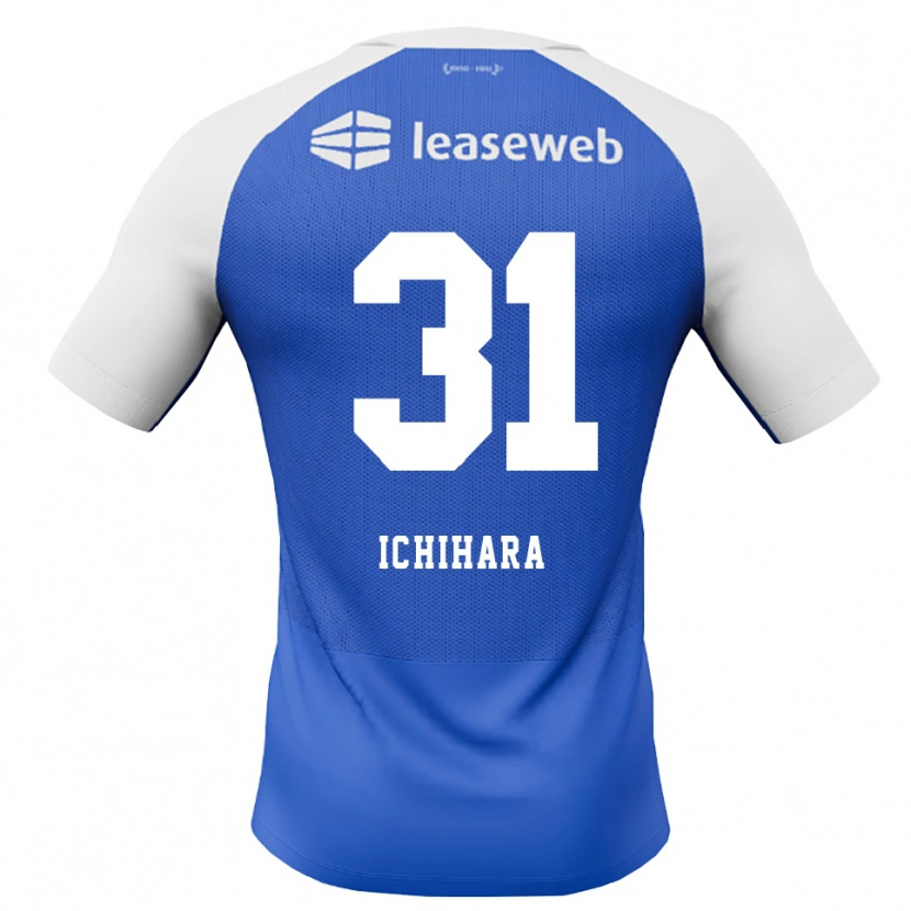 Danxen Homme Maillot Rion Ichihara #31 Dodgerblue Rouge Blanc Tenues Extérieur 2026/27 T-Shirt