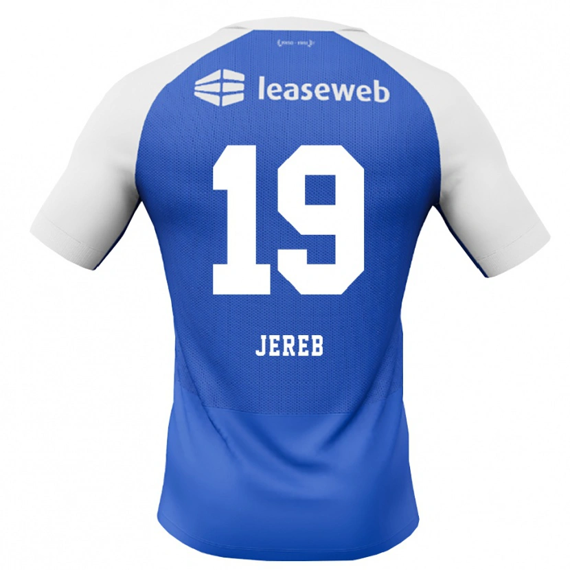 Danxen Homme Maillot David Jereb #19 Dodgerblue Rouge Blanc Tenues Extérieur 2026/27 T-Shirt