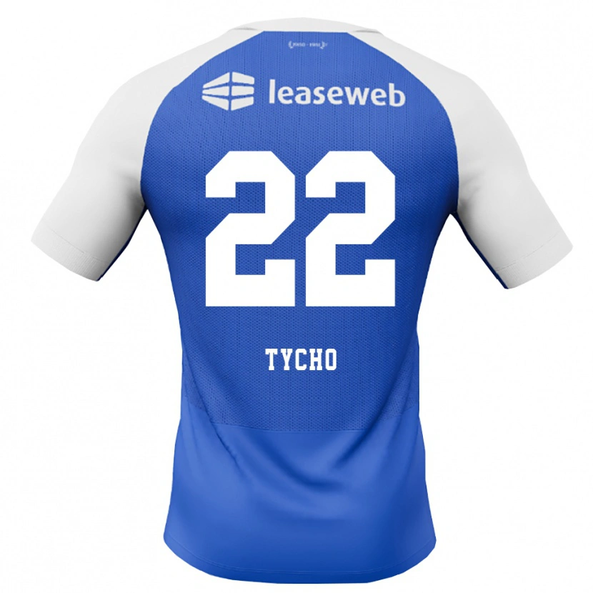 Danxen Homme Maillot Tycho De Wit #22 Dodgerblue Rouge Blanc Tenues Extérieur 2026/27 T-Shirt