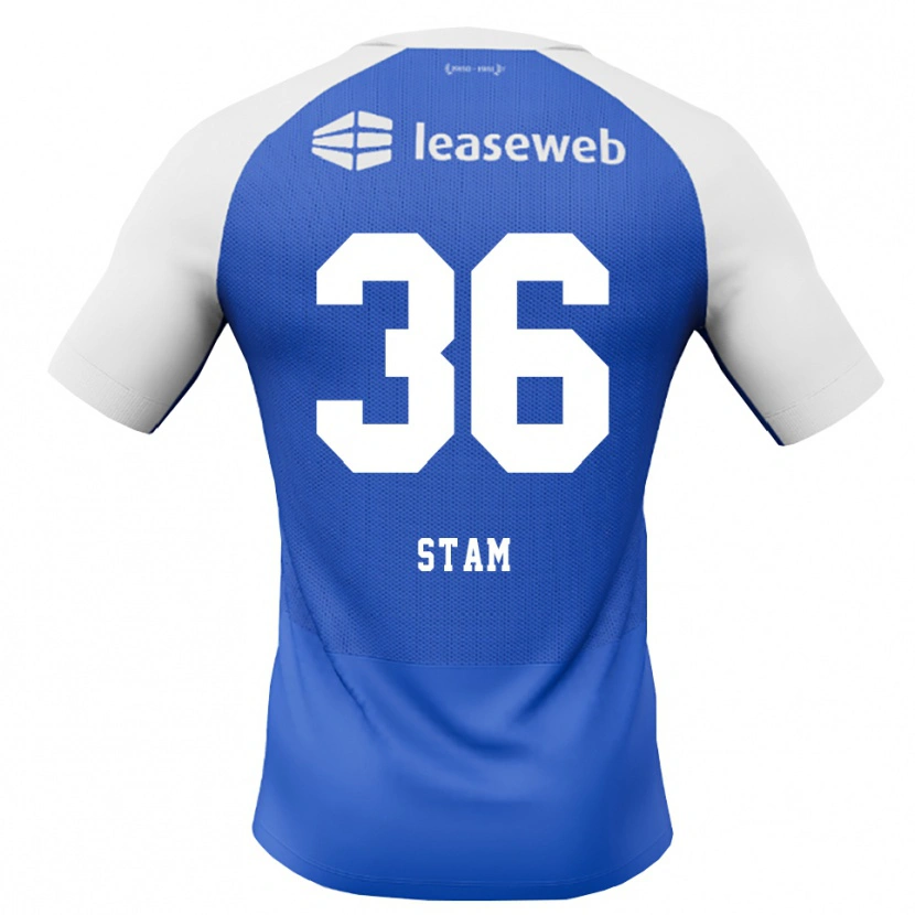 Danxen Homme Maillot Finn Stam #36 Dodgerblue Rouge Blanc Tenues Extérieur 2026/27 T-Shirt