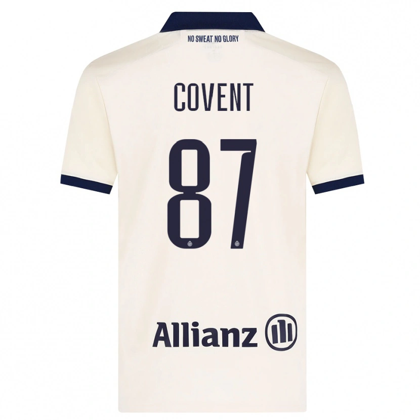 Danxen Homme Maillot Jorijn Covent #87 Beige Noir Tenues Extérieur 2026/27 T-Shirt