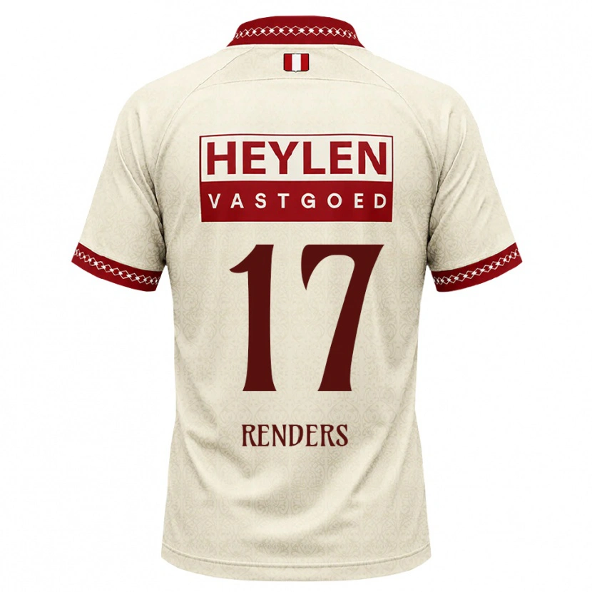 Danxen Homme Maillot Semm Renders #17 Beige Rouge Tenues Extérieur 2026/27 T-Shirt