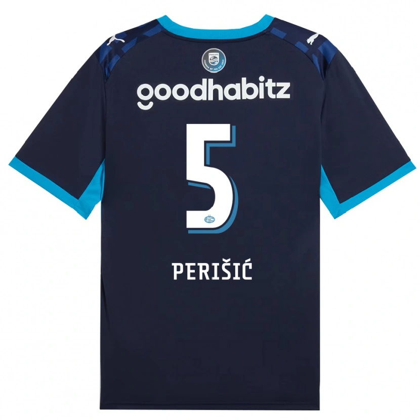 Danxen Homme Maillot Ivan Perišić #5 Dodgerblue Royalblue Troisieme 2026/27 T-Shirt
