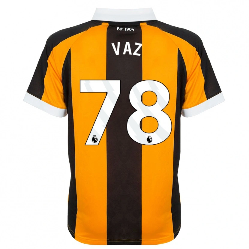 Danxen Homme Maillot Robinio Vaz #78 Orange Noir Blanc Tenues Domicile 2026/27 T-Shirt