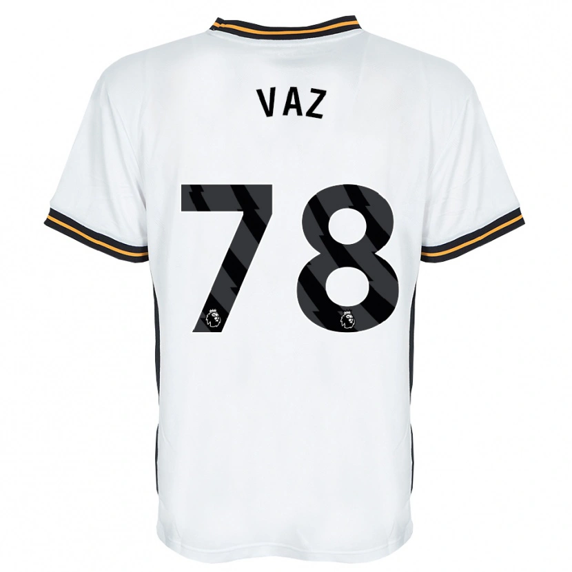 Danxen Homme Maillot Robinio Vaz #78 Blanc Orange Noir Tenues Extérieur 2026/27 T-Shirt