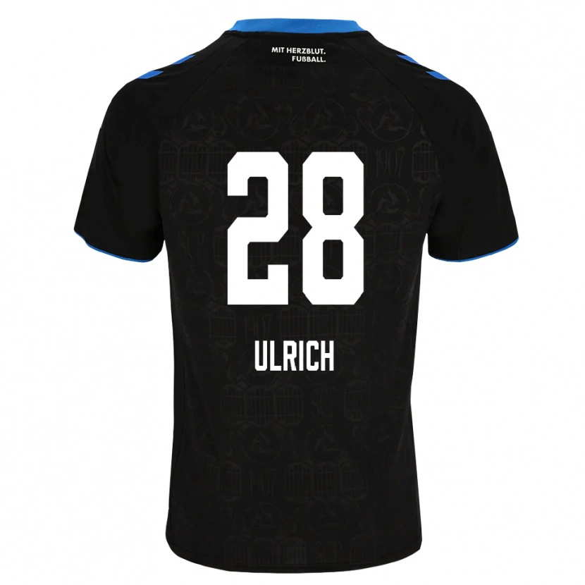 Danxen Homme Maillot Laurin Ulrich #28 Noir Blanc Rouge Tenues Domicile 2026/27 T-Shirt
