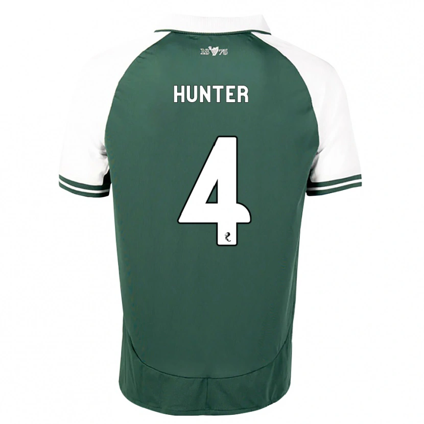 Danxen Femme Maillot Siobhan Hunter #4 Vert Marin Blanc Tenues Domicile 2026/27 T-Shirt