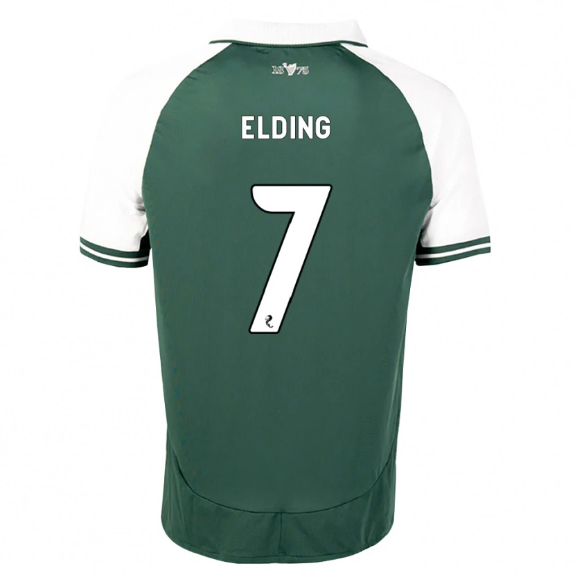 Danxen Femme Maillot Owen Elding #7 Vert Marin Blanc Tenues Domicile 2026/27 T-Shirt