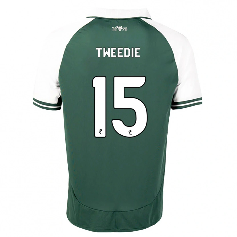 Danxen Femme Maillot Lia Tweedie #15 Vert Marin Blanc Tenues Domicile 2026/27 T-Shirt