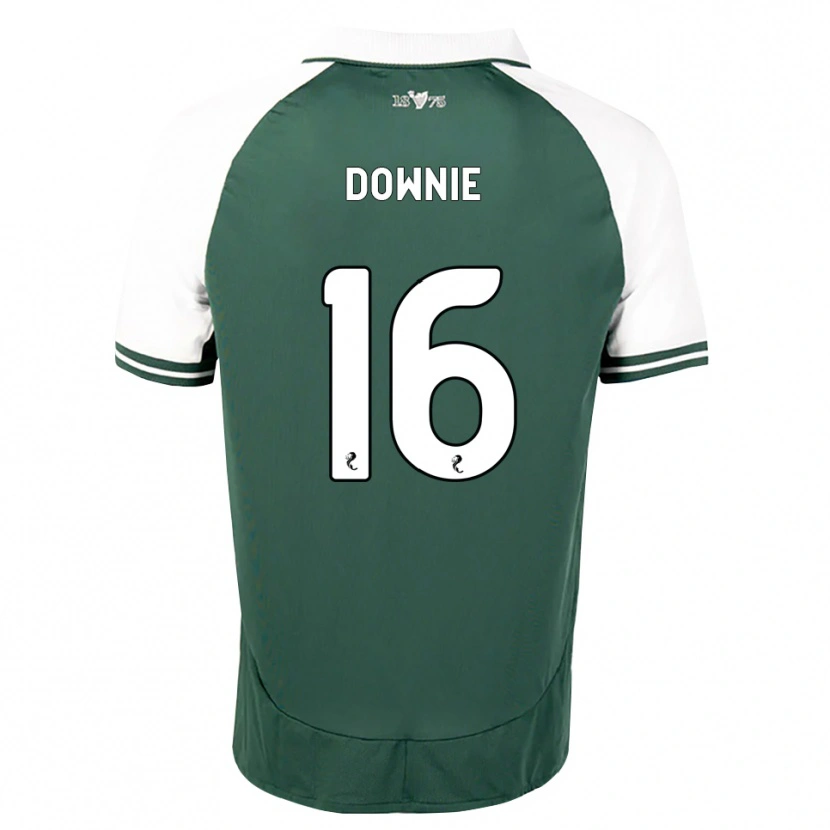 Danxen Femme Maillot Reiss Downie #16 Vert Marin Blanc Tenues Domicile 2026/27 T-Shirt