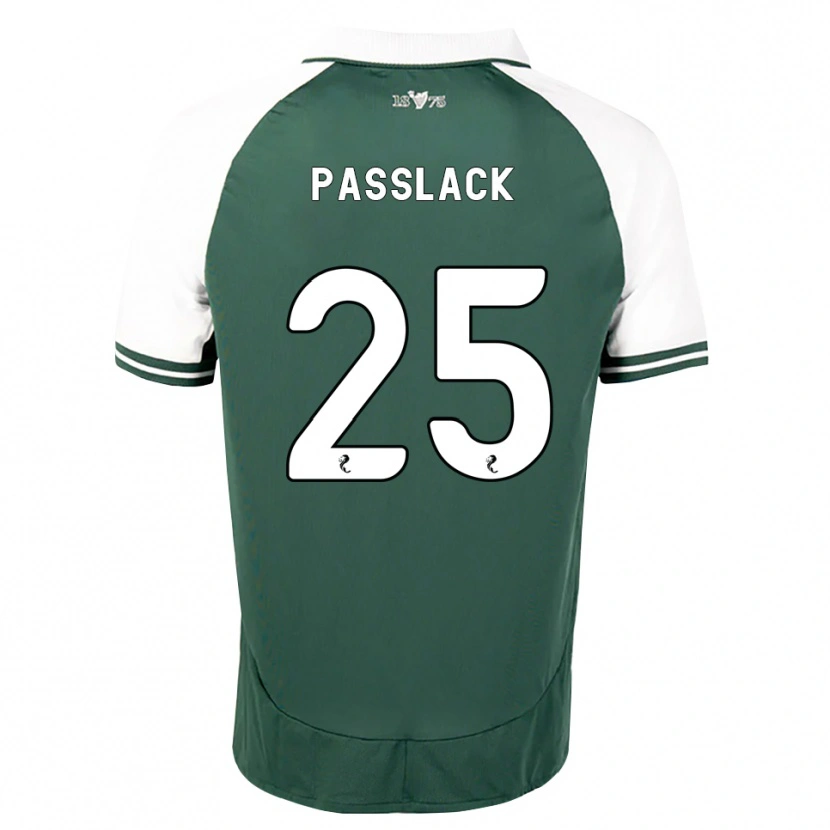 Danxen Femme Maillot Felix Passlack #25 Vert Marin Blanc Tenues Domicile 2026/27 T-Shirt