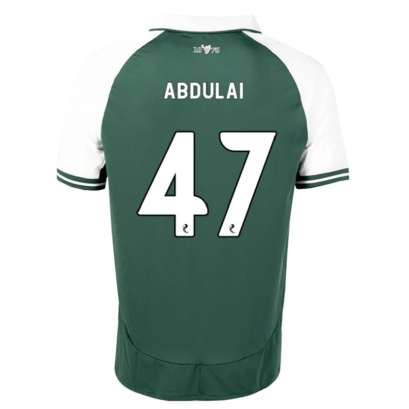 Danxen Femme Maillot Azeem Abdulai #47 Vert Marin Blanc Tenues Domicile 2026/27 T-Shirt
