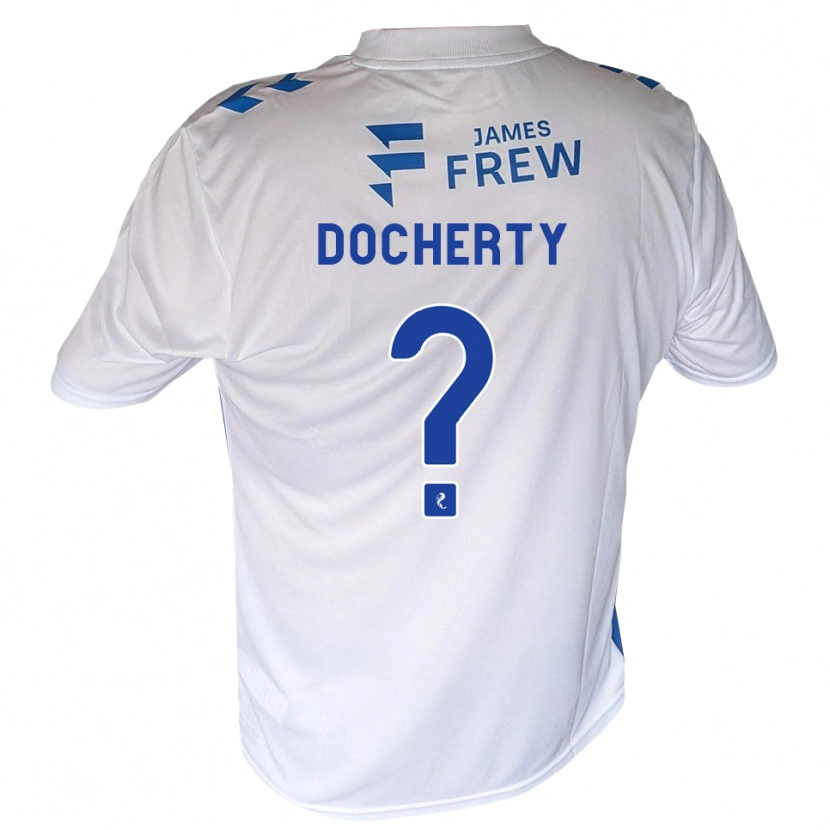 Danxen Femme Maillot Clare Docherty #0 Bleu Royal Blanc Tenues Domicile 2026/27 T-Shirt