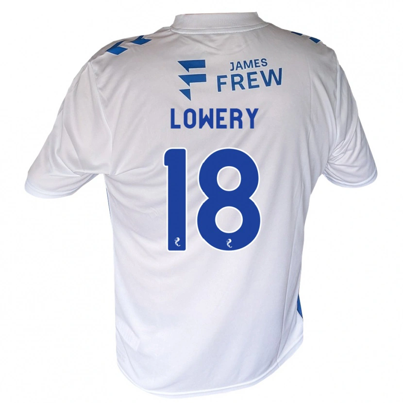 Danxen Femme Maillot Tom Lowery #18 Bleu Royal Blanc Tenues Domicile 2026/27 T-Shirt