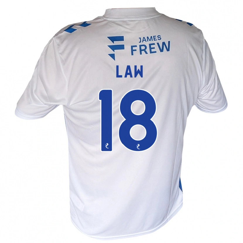 Danxen Femme Maillot Adam Law #18 Bleu Royal Blanc Tenues Domicile 2026/27 T-Shirt