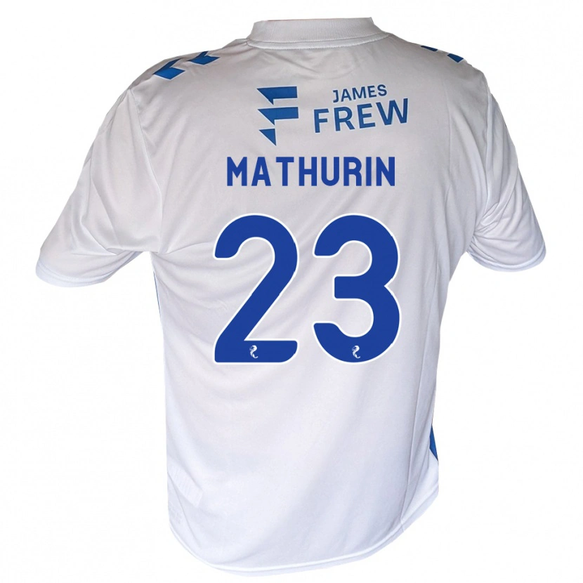 Danxen Femme Maillot Roshaun Mathurin #23 Bleu Royal Blanc Tenues Domicile 2026/27 T-Shirt